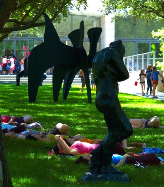 Calder, Rodin, and Yoga