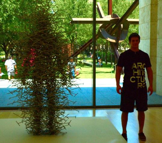 Quantum Cloud XX (tornado) by Antony Gormley Quantum Cloud XX (tornado) by Antony Gormley