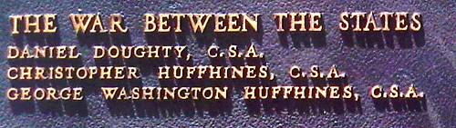 Detail from Memorial Plaque