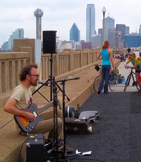 Music at Ciclovia Dallas