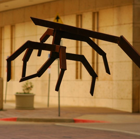 The Mystery Sculpture, welded iron.