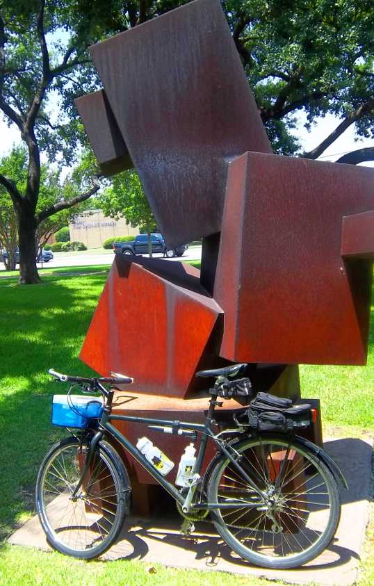 Sculpture and Commuter Bike. All Steel.