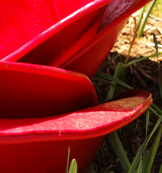 Tar Roses, Dennis Oppenheim, Frisco, Texas
