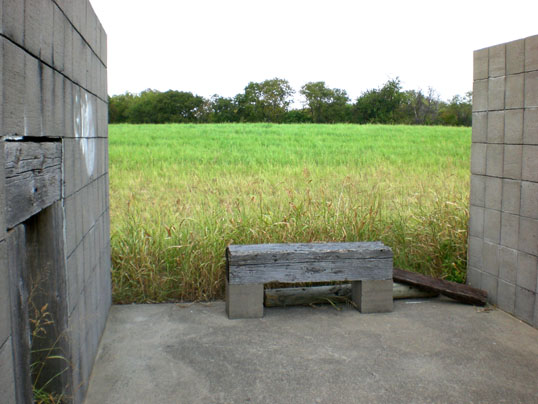 A Place to Gather - by Linnea Glatt. The little benches are still there - it's a peaceful spot.