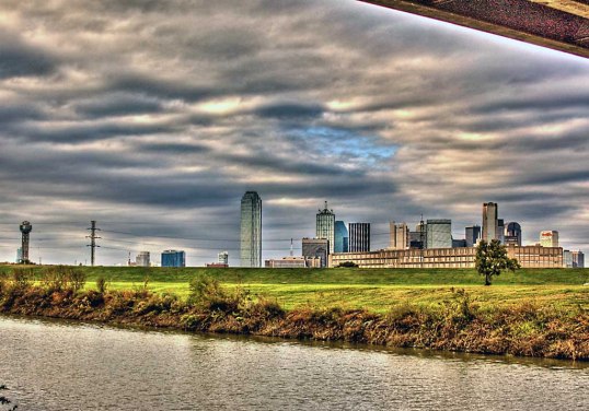 Trinity River, Dallas, Texas (click to enlarge)