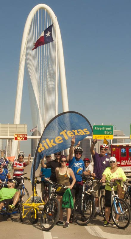 Bike Rides Texas Bike Texas Margaret Hunt Hill Bridge Ride | Bill Chance