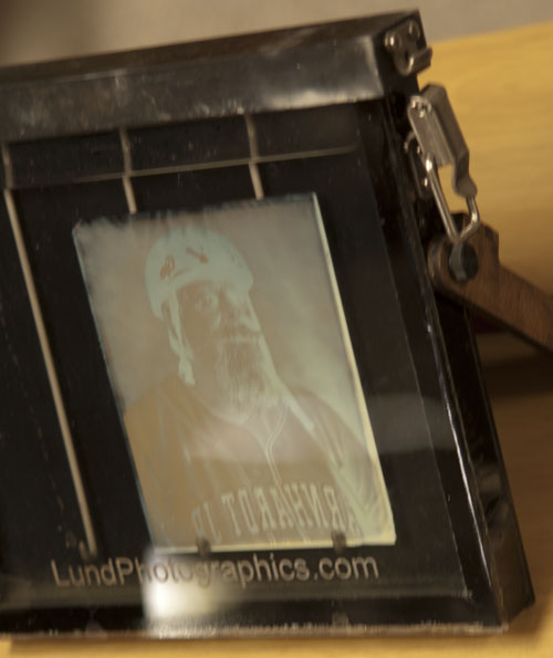 Everything goes cloudy.