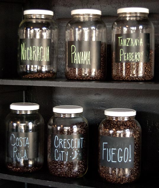 Nicaragua, Panama, Tanzania Peaberry, Costa Rica, Crescent City, Fuego!