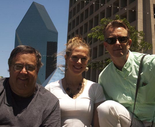 Amanda, Chris, and I