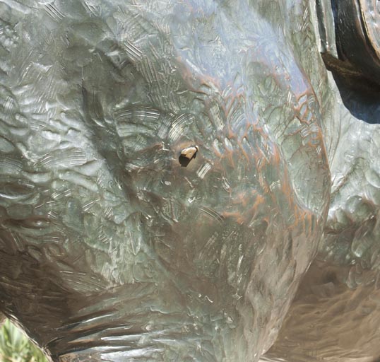 Bronze Fly at Pioneer Plaza, Dallas, Texas 