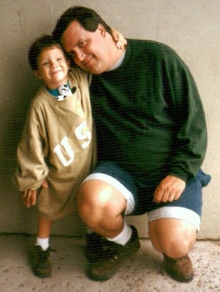 Lee and I from the first few years of my online journal.