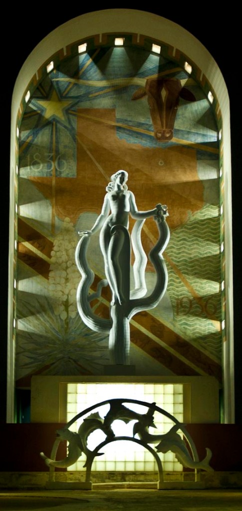 Spirit of the Centennial, Woman's Building, Fair Park, Dallas, Texas