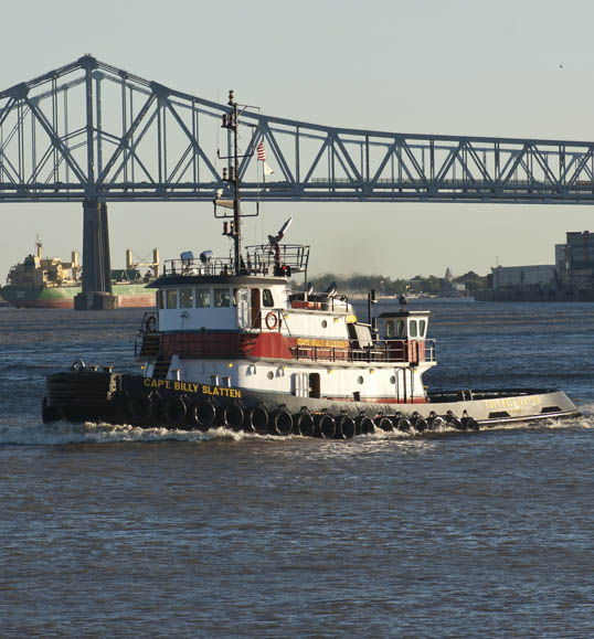 Capt. Billy Slatten Towboat Mississippi River New Orleans, Louisiana