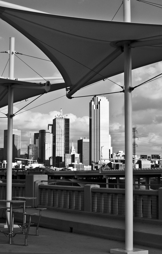 Shade Structures, Continental Bridge Park, Dallas, Texas