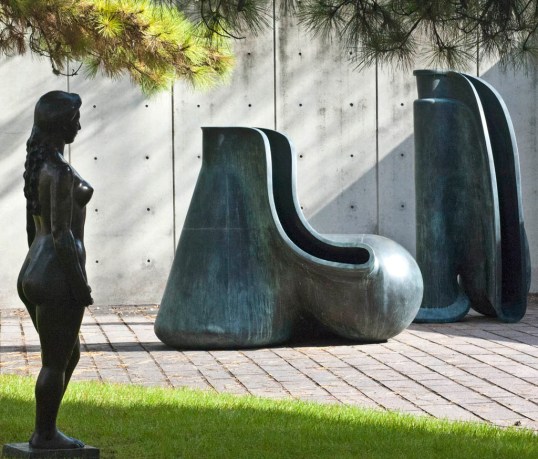 (click to enlarge) Tony Cragg English, born 1949 New Forms 1991-1992, Bronze