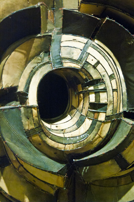 Lee Bontecou American, Born 1931 Untitled 1962 Welded steel, epoxy, canvas, fabric, saw blade, wire Museum of Fine Arts Houston, Texas