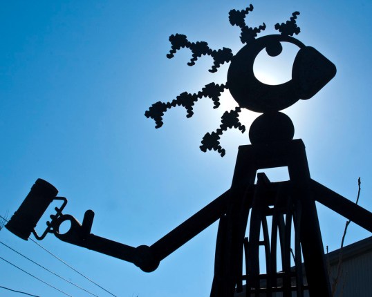 Entrance to the Texas Ale Project Brewery, Design District, Dallas, Texas