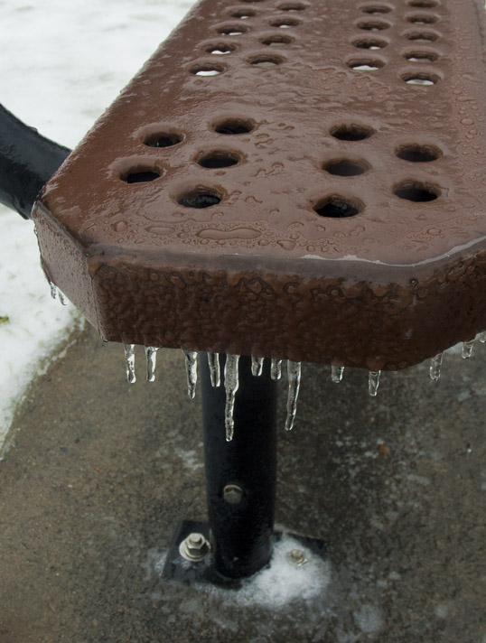 Bench, Huffhines Park, Richardson, Texas