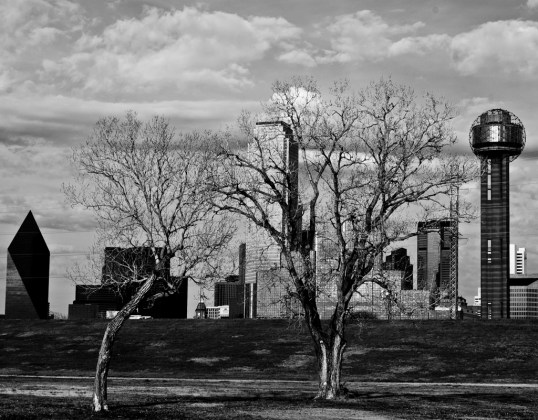 Dallas, Texas From the Trinity River Bottoms (click to enlarge)