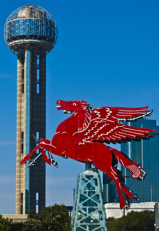 Pegasus, Omni Hotel, Reunion Tower Dallas, Texas